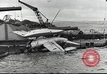 Image of Devastation from Japanese attack on Pearl Harbor Pearl Harbor Hawaii USA, 1941, second 40 stock footage video 65675062272