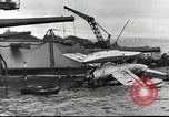 Image of Devastation from Japanese attack on Pearl Harbor Pearl Harbor Hawaii USA, 1941, second 42 stock footage video 65675062272