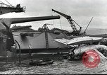 Image of Devastation from Japanese attack on Pearl Harbor Pearl Harbor Hawaii USA, 1941, second 43 stock footage video 65675062272