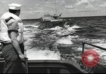 Image of US Navy patrol boat drops depth charges Atlantic Ocean, 1942, second 7 stock footage video 65675062275
