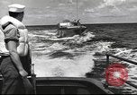 Image of US Navy patrol boat drops depth charges Atlantic Ocean, 1942, second 10 stock footage video 65675062275