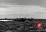 Image of US Navy patrol boat drops depth charges Atlantic Ocean, 1942, second 16 stock footage video 65675062275