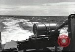 Image of US Navy patrol boat drops depth charges Atlantic Ocean, 1942, second 17 stock footage video 65675062275