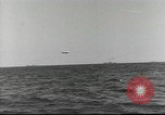 Image of US Navy patrol boat drops depth charges Atlantic Ocean, 1942, second 27 stock footage video 65675062275