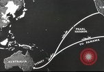 Image of US ocean supply lines to Australia Pacific Theater, 1942, second 36 stock footage video 65675062279