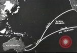 Image of US ocean supply lines to Australia Pacific Theater, 1942, second 38 stock footage video 65675062279