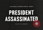 Image of President John F Kennedy United States USA, 1963, second 9 stock footage video 65675062285