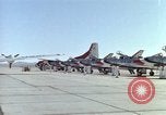 Image of Thunderbird aerobatic team Las Vegas Nevada USA, 1960, second 3 stock footage video 65675062287