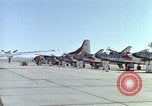 Image of Thunderbird aerobatic team Las Vegas Nevada USA, 1960, second 4 stock footage video 65675062287