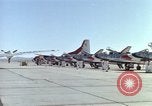 Image of Thunderbird aerobatic team Las Vegas Nevada USA, 1960, second 5 stock footage video 65675062287