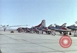 Image of Thunderbird aerobatic team Las Vegas Nevada USA, 1960, second 6 stock footage video 65675062287