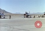 Image of Thunderbird aerobatic team Las Vegas Nevada USA, 1960, second 13 stock footage video 65675062287