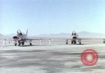 Image of Thunderbird aerobatic team Las Vegas Nevada USA, 1960, second 40 stock footage video 65675062287