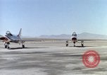 Image of Thunderbird aerobatic team Las Vegas Nevada USA, 1960, second 48 stock footage video 65675062287