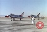 Image of Thunderbird aerobatic team Las Vegas Nevada USA, 1960, second 59 stock footage video 65675062287