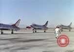 Image of Thunderbird aerobatic team Las Vegas Nevada USA, 1960, second 61 stock footage video 65675062287
