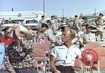 Image of Thunderbird aerobatic team Las Vegas Nevada USA, 1960, second 31 stock footage video 65675062288