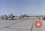 Image Thunderbird AEROBATIC TEAM Las Vegas Nevada USA, 1960, de la seconde 43 séquences d'archives historiques vidéo 65675062289