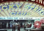 Image of gambling casino Las Vegas Nevada USA, 1960, second 9 stock footage video 65675062291