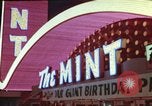 Image of gambling casino Las Vegas Nevada USA, 1960, second 15 stock footage video 65675062291