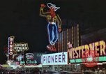 Image of gambling casino Las Vegas Nevada USA, 1960, second 28 stock footage video 65675062291
