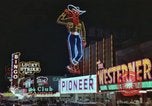 Image of gambling casino Las Vegas Nevada USA, 1960, second 29 stock footage video 65675062291