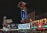 Image of gambling casino Las Vegas Nevada USA, 1960, second 30 stock footage video 65675062291