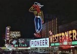 Image of gambling casino Las Vegas Nevada USA, 1960, second 32 stock footage video 65675062291