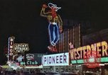 Image of gambling casino Las Vegas Nevada USA, 1960, second 34 stock footage video 65675062291