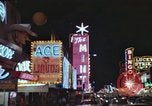 Image of gambling casino Las Vegas Nevada USA, 1960, second 37 stock footage video 65675062291