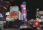 Image of gambling casino Las Vegas Nevada USA, 1960, second 39 stock footage video 65675062291