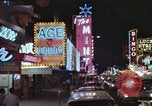 Image of gambling casino Las Vegas Nevada USA, 1960, second 40 stock footage video 65675062291