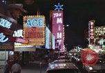 Image of gambling casino Las Vegas Nevada USA, 1960, second 41 stock footage video 65675062291