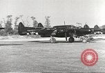 Image of P-61 Black Widow France, 1944, second 10 stock footage video 65675062292