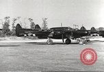 Image of P-61 Black Widow France, 1944, second 17 stock footage video 65675062292