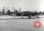 Image of P-61 Black Widow France, 1944, second 19 stock footage video 65675062292