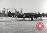 Image of P-61 Black Widow France, 1944, second 20 stock footage video 65675062292