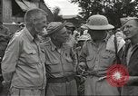 Image of American prisoners of war liberated from Japanese prison camp Guimba Nueva Ecija Philippines, 1945, second 15 stock footage video 65675062320
