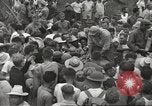 Image of American prisoners of war liberated from Japanese prison camp Guimba Nueva Ecija Philippines, 1945, second 62 stock footage video 65675062320