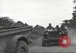 Image of Americans rescued from Japanese prison camp ride in trucks Guimba Nueva Ecija Philippines, 1945, second 20 stock footage video 65675062322