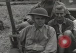 Image of Americans rescued from Japanese prison camp ride in trucks Guimba Nueva Ecija Philippines, 1945, second 27 stock footage video 65675062322