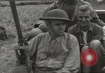Image of Americans rescued from Japanese prison camp ride in trucks Guimba Nueva Ecija Philippines, 1945, second 28 stock footage video 65675062322