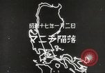 Image of Japanese positions Philippines, 1942, second 55 stock footage video 65675062352