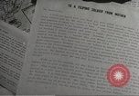 Image of Japanese psychological warfare Philippines, 1942, second 29 stock footage video 65675062368
