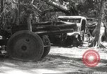 Standbild Amerikanische Rüstungsgüter die durch japanische in Philippinen Philippinen, 1942, aus Sekunde 7 historischem Filmmaterial Videoclip 65675062378
