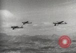 Image of Japanese airplanes bomb corregidor Philippines, 1942, second 50 stock footage video 65675062388