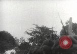 Image of Japanese infantry prepare for battle Bataan Luzon Philippines, 1942, second 23 stock footage video 65675062389