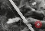 Image of Japanese infantry prepare for battle Bataan Luzon Philippines, 1942, second 47 stock footage video 65675062389