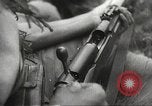 Image of Japanese infantry prepare for battle Bataan Luzon Philippines, 1942, second 52 stock footage video 65675062389