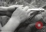 Image of Japanese infantry prepare for battle Bataan Luzon Philippines, 1942, second 53 stock footage video 65675062389